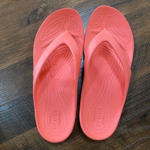 CROCS KADEE II FLIP Pink Women Size 6